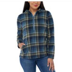 O'Neill Women's Half Zip Fleece Polar Hoodie Size XL